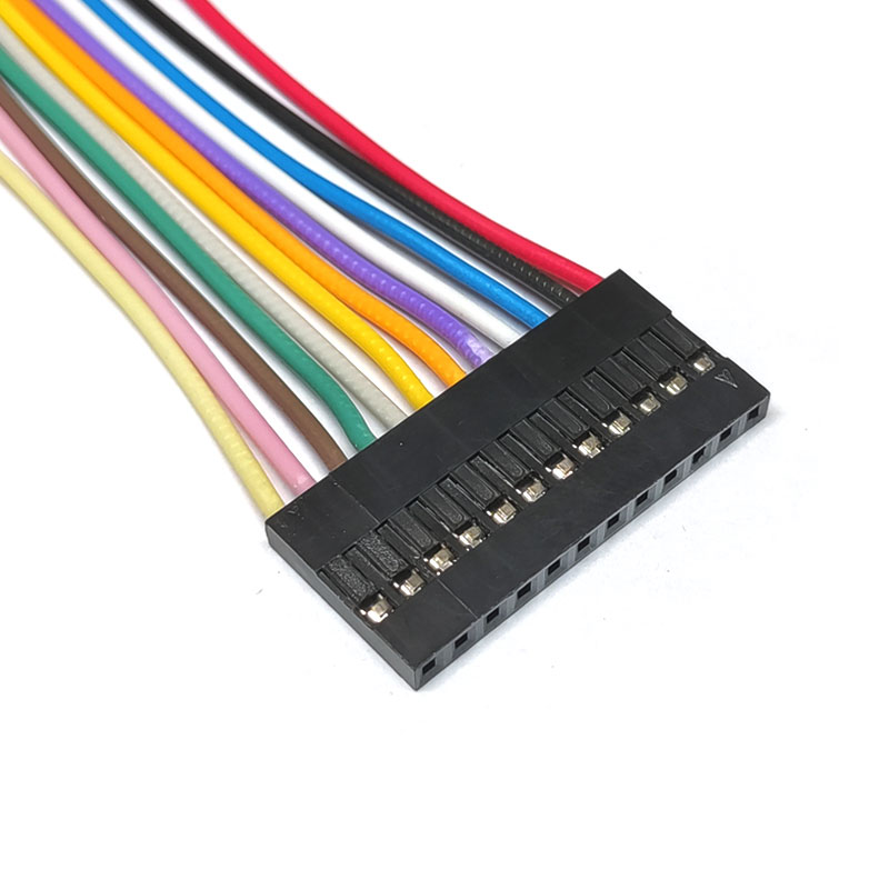 کانکتور هوزینگ 2.54mm 12pin مادگی سیمدار